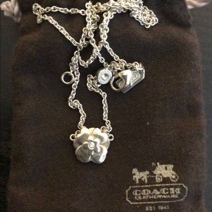 Coach poppy necklace